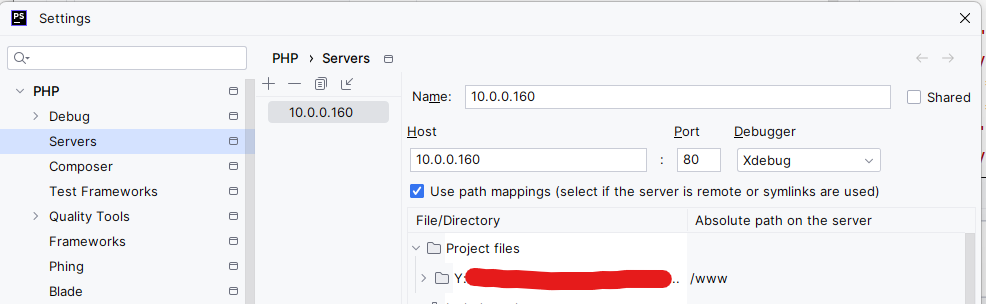 phpstorm-servers-mapping